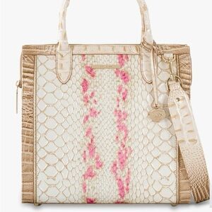 Brahmin Caroline Apricot Rose Valentia